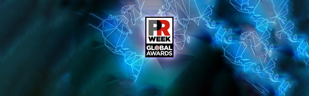PRWeek Global Awards 2020 winner