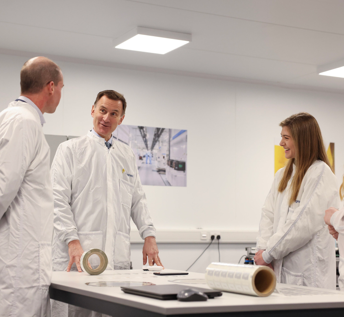 Jeremy Hunt visits Pragmatic Labs